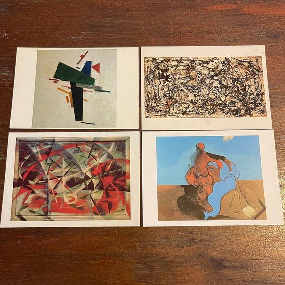 Postcards Lot of 4 Vintage Cards "The Salomon R. Guggenhein Foundation" - Picture 1 of 9
